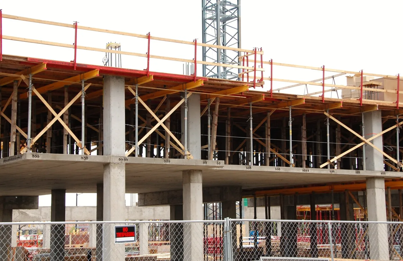 Looking southeast