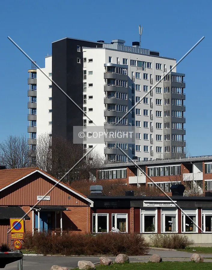 View from the east