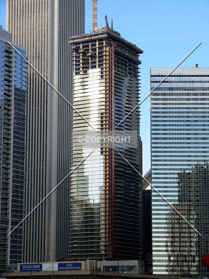 View to the southwest from Lake Shore Drive