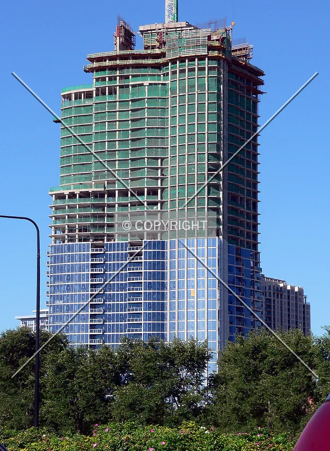 View to the southwest from Lakeshore Drive