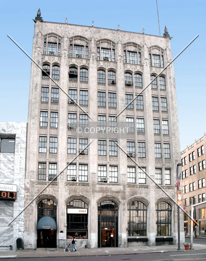 View from the northeast across Broad Street