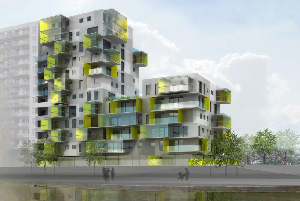 Rendering view from the southeast