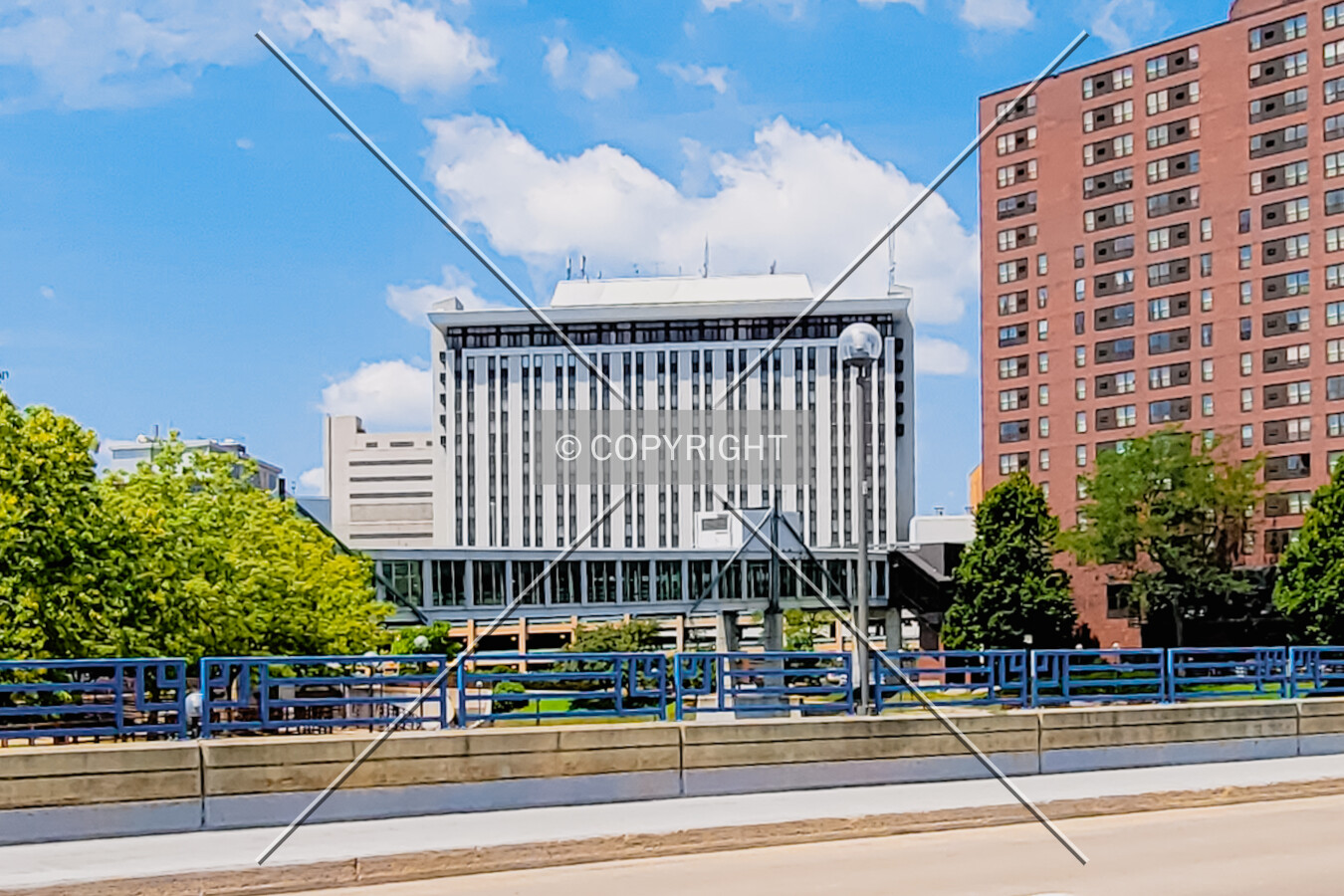 From the southeast; July 5, 2021