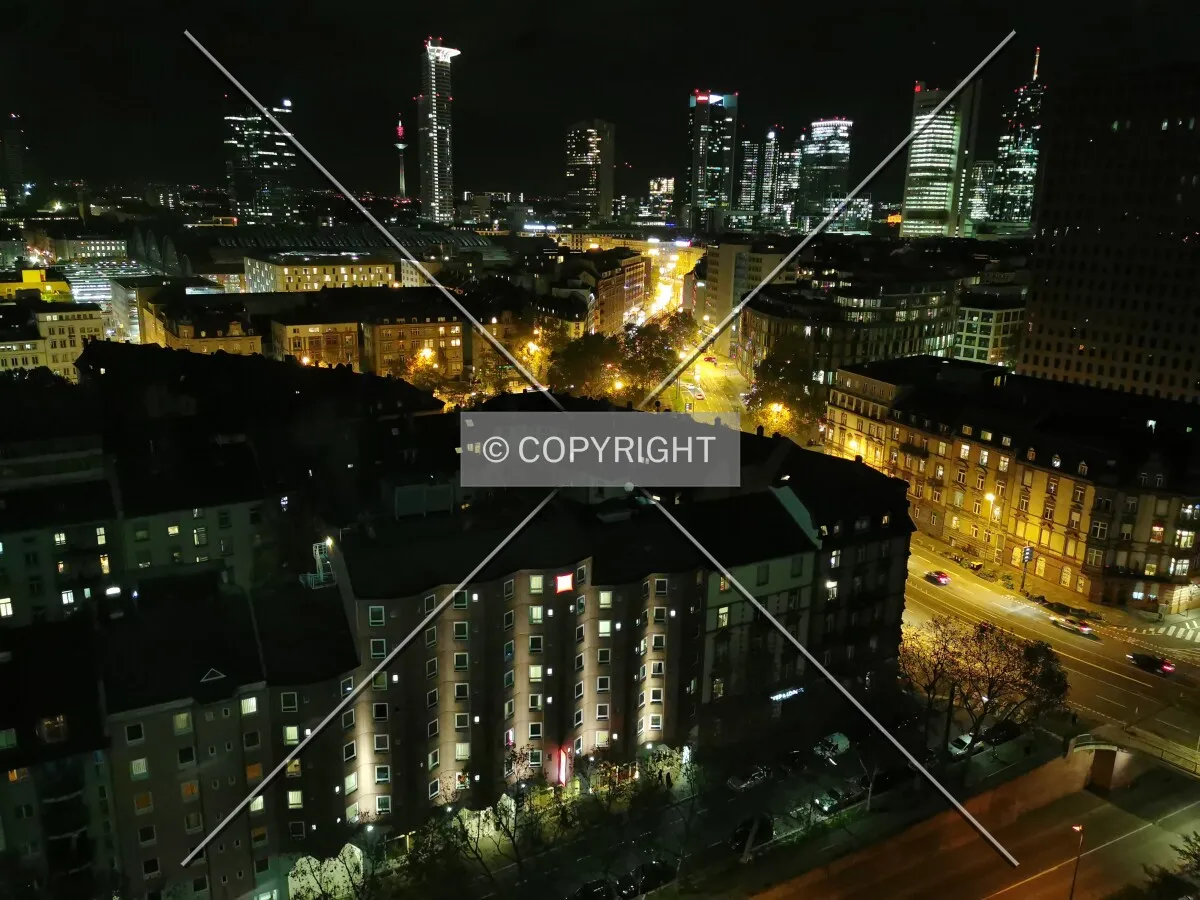 Frankfurt at night