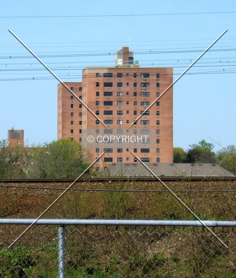 View from the northeast