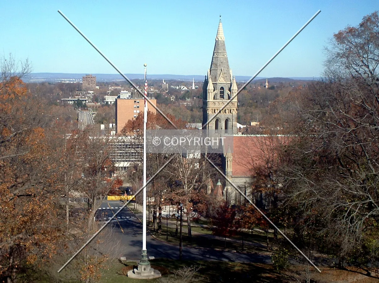 View from the southwest