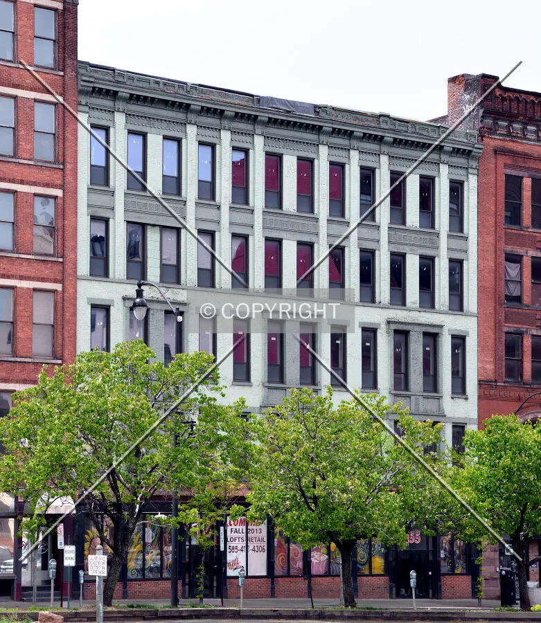 View from the southeast on St. Paul Street