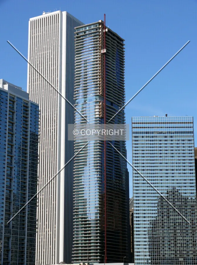 View from the Lake Shore Drive bridge