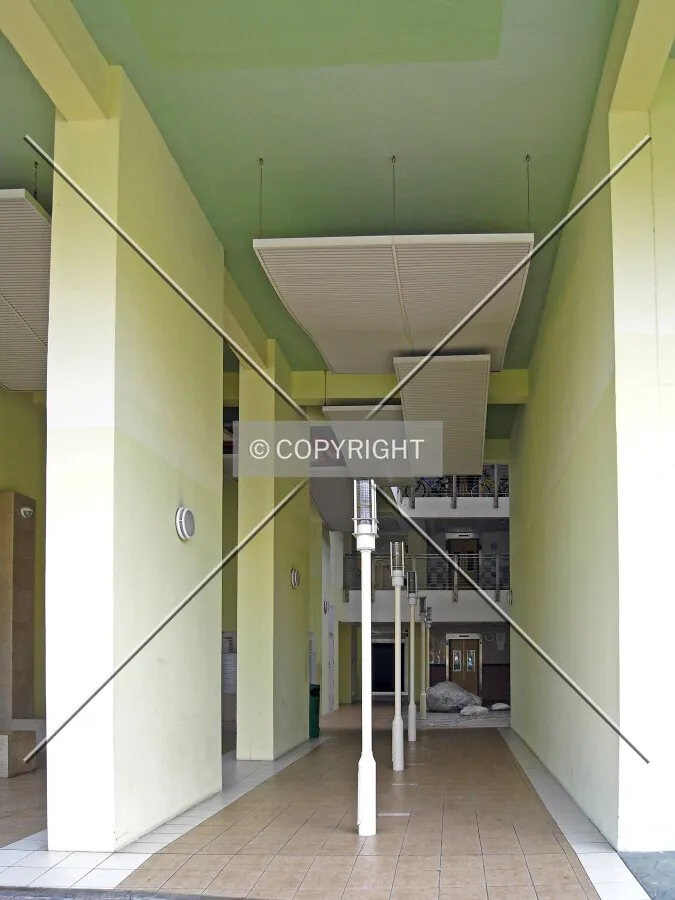 Entrance area from the west