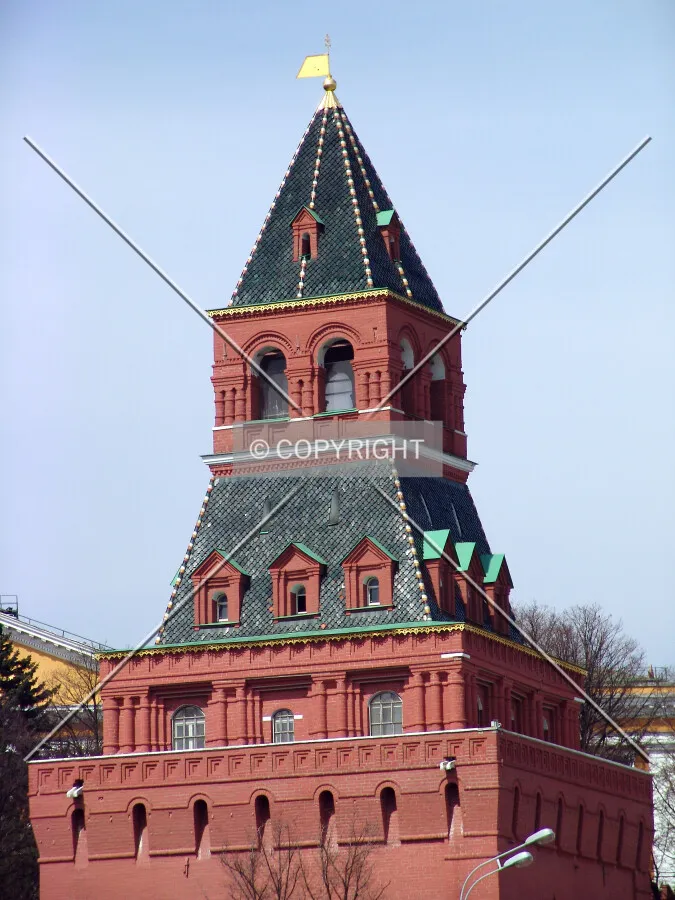 Top part of the tower