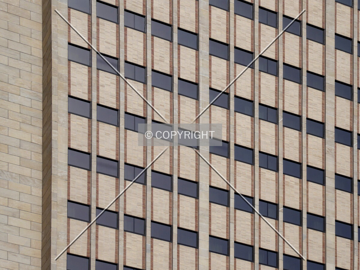 Western facade detail