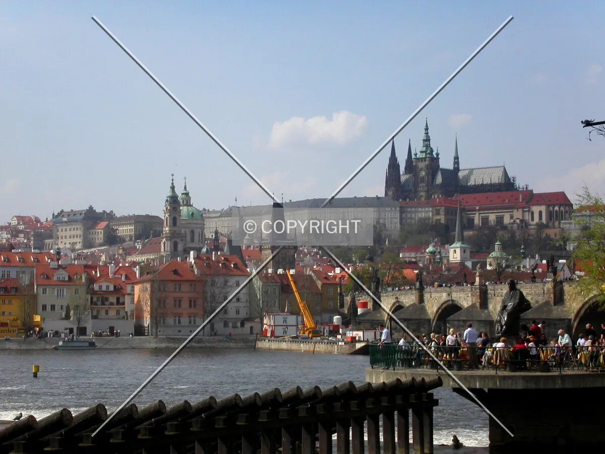 Lesser Town as seen from the Old Town