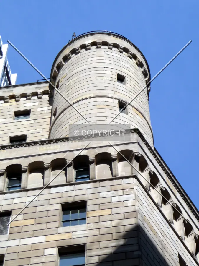 Turret at east corner