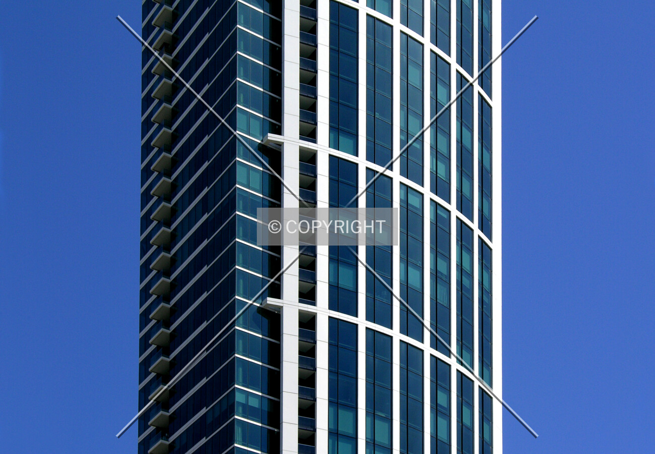 Central portion of the tower from the southwest