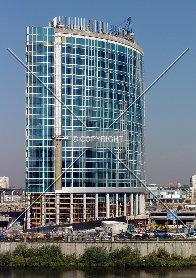 View from across Moskva River