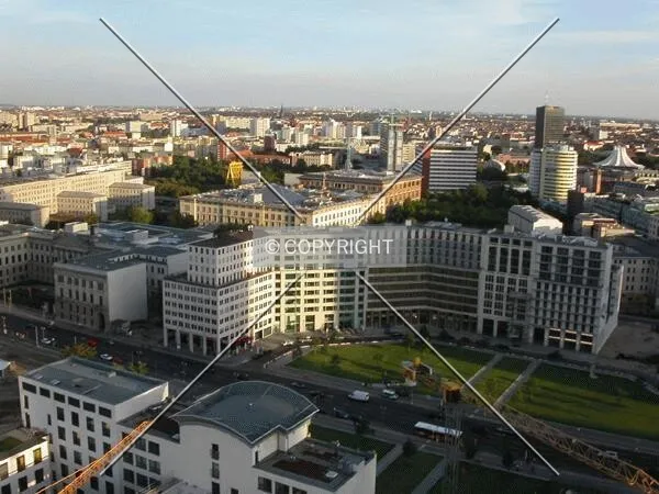 Leipziger Platz from the air