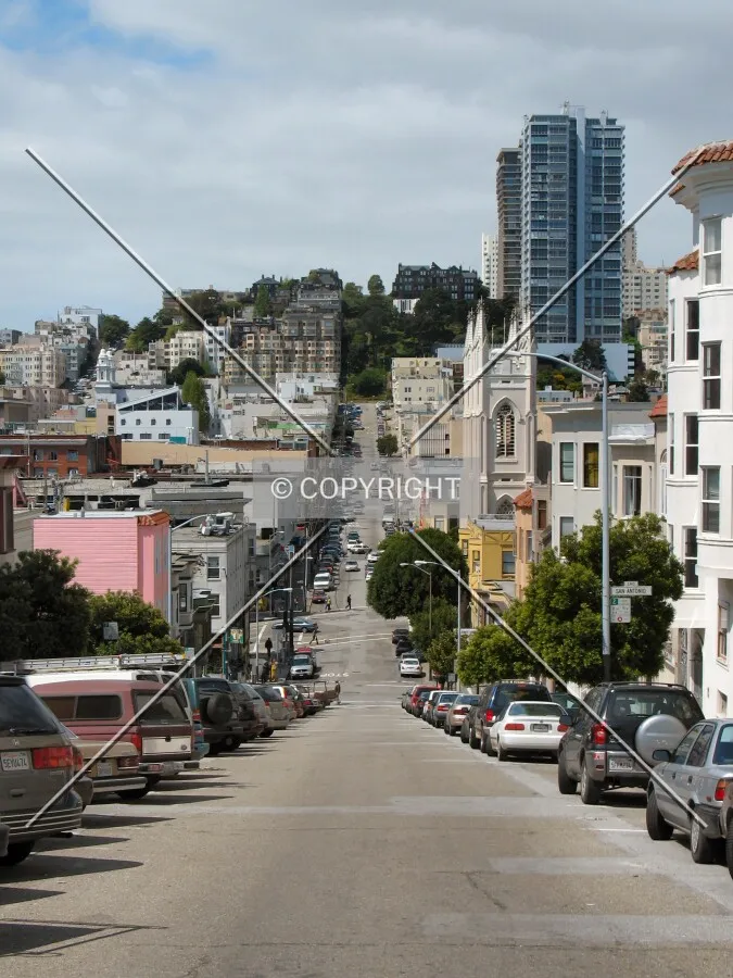 View to the west from Kearny Street