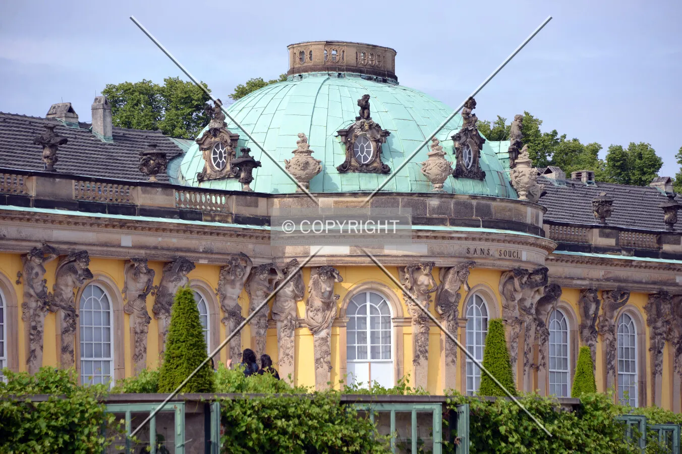 View from the southwest