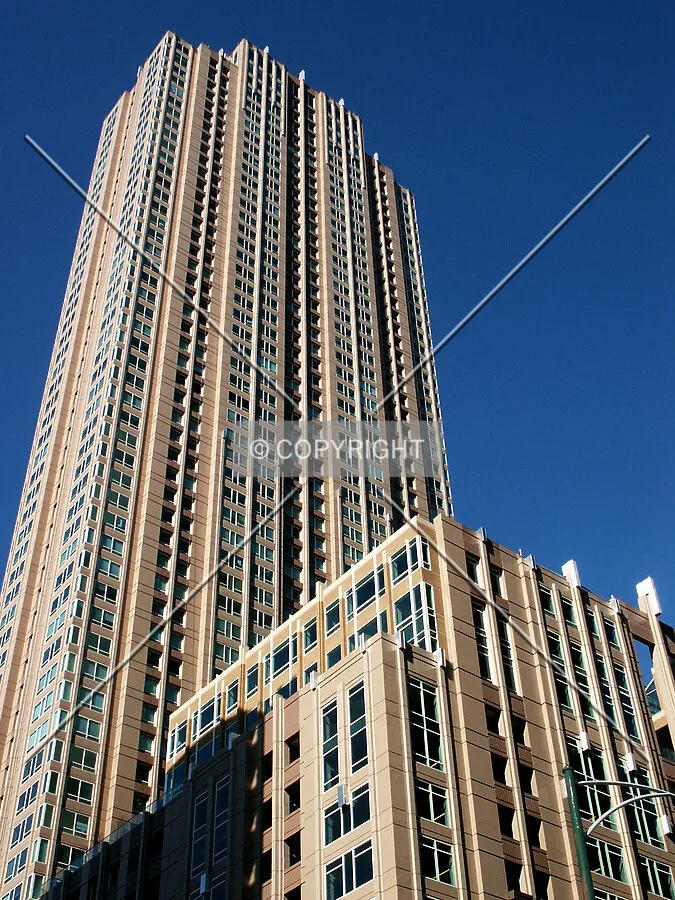 Looking up from the southwest