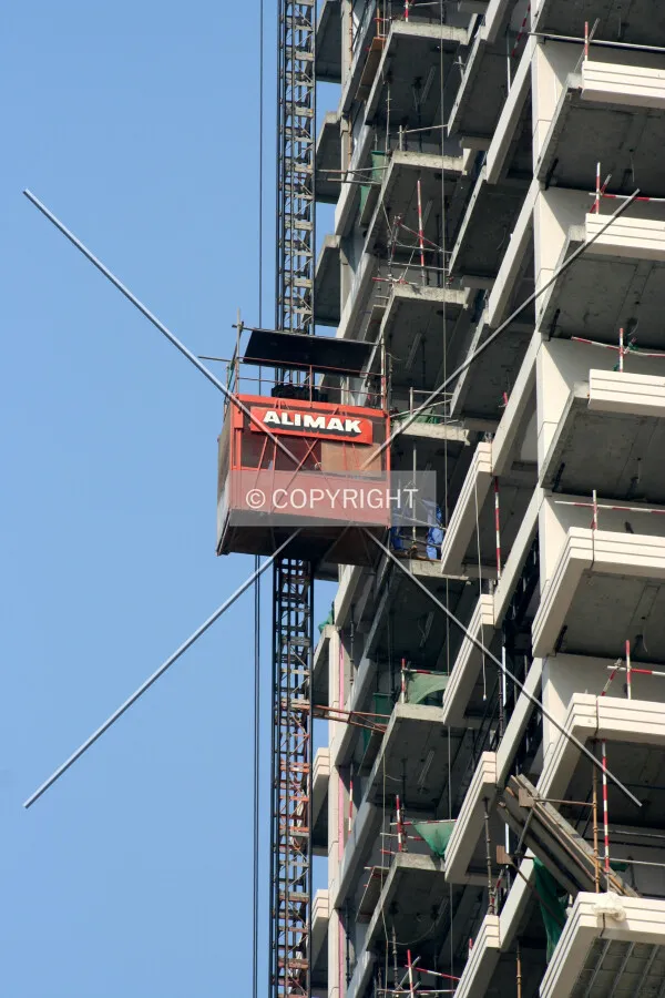 View of the elevator