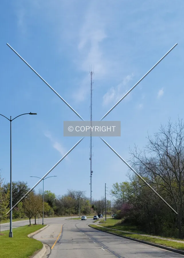 From the southwest; April 24, 2021