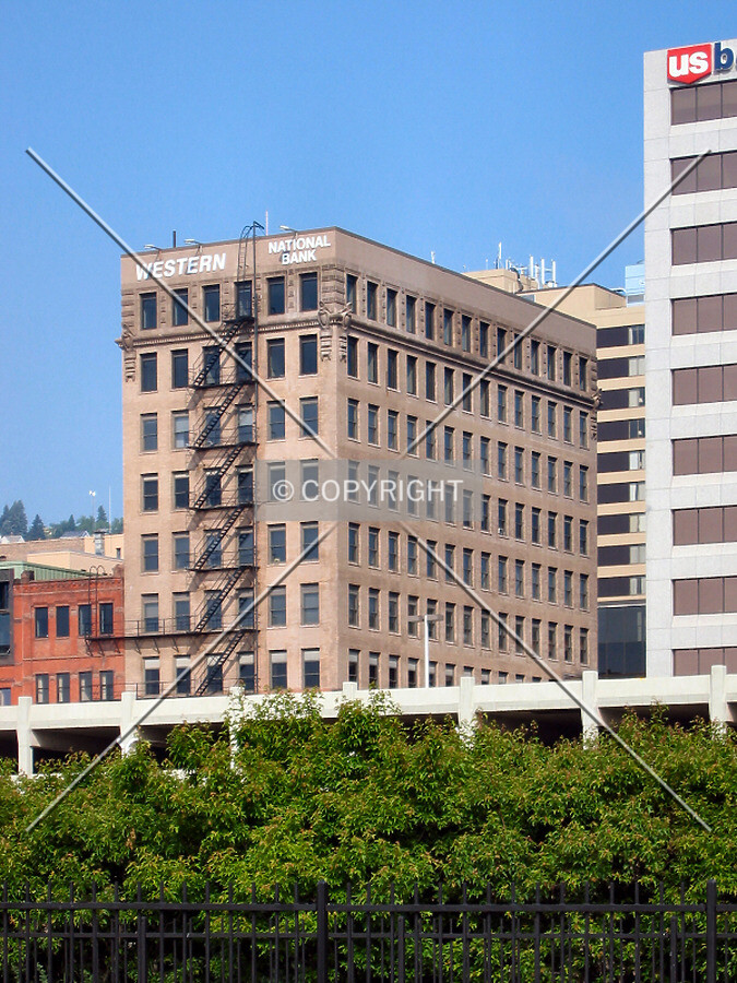 View to the northwest from Lake Avenue