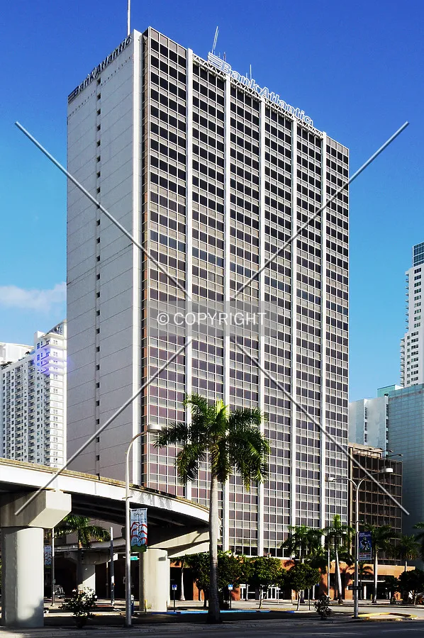 View from the southeast along Biscayne Boulevard