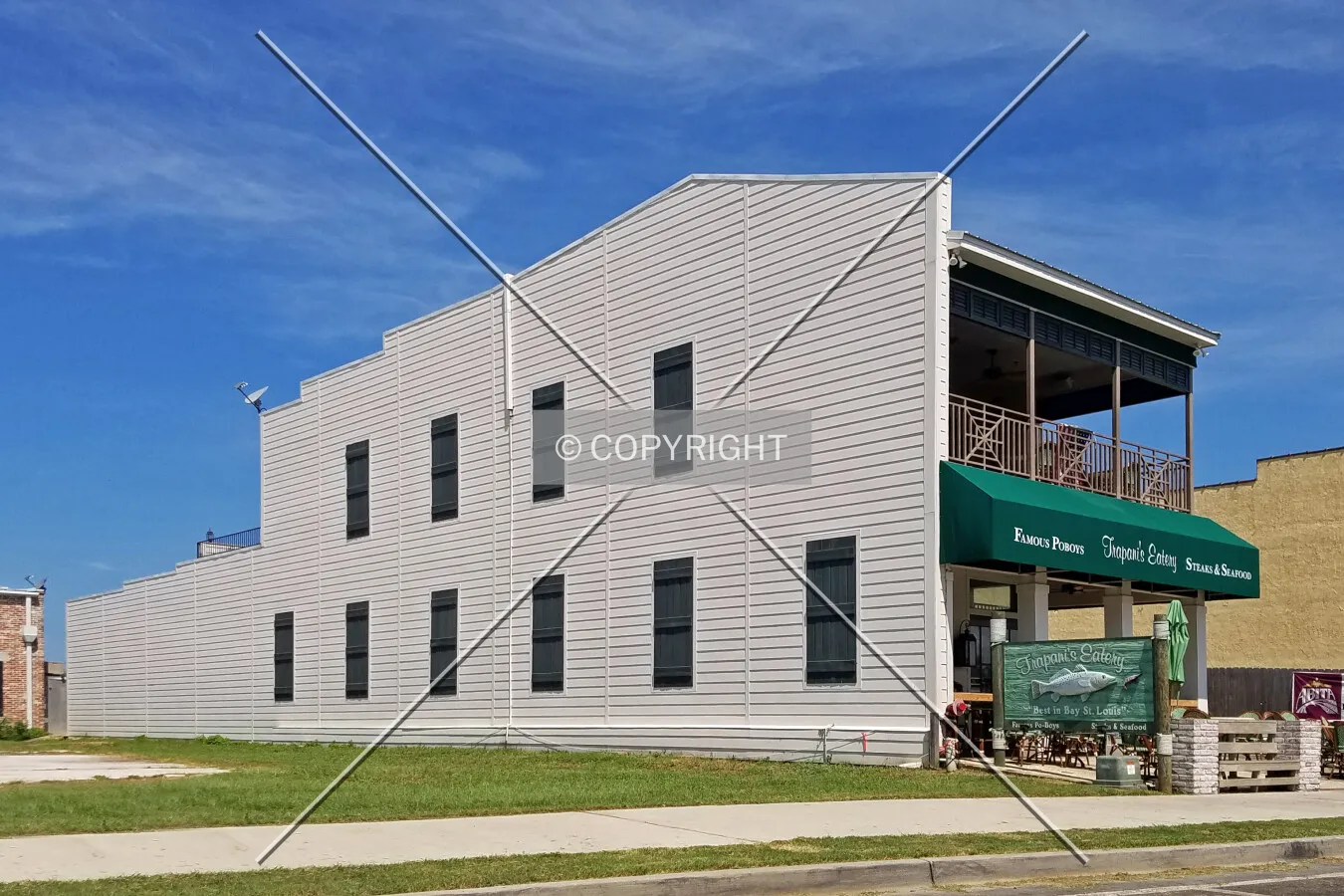 View from the southeast; August 29, 2016