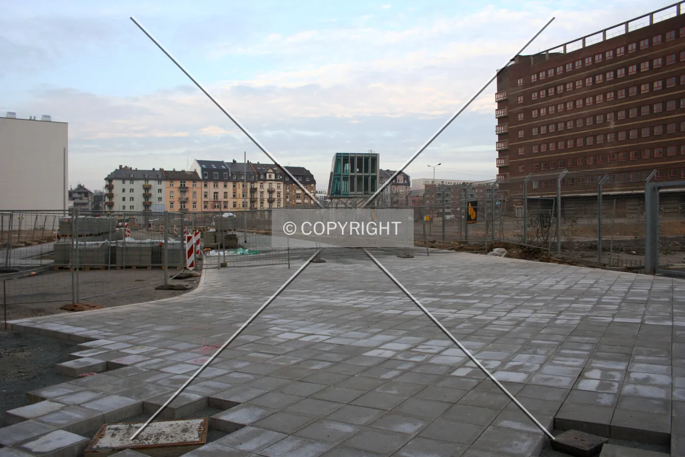 Western part of the site