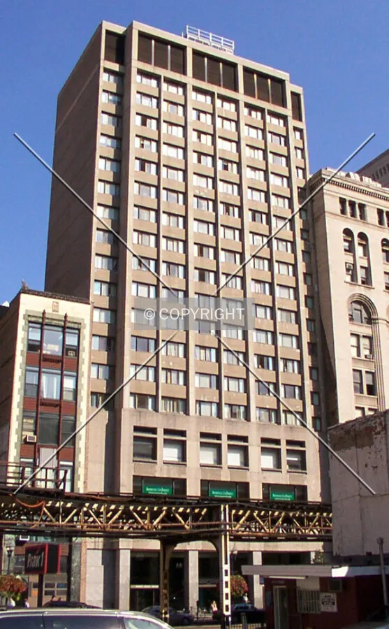 View from the northwest before being painted white