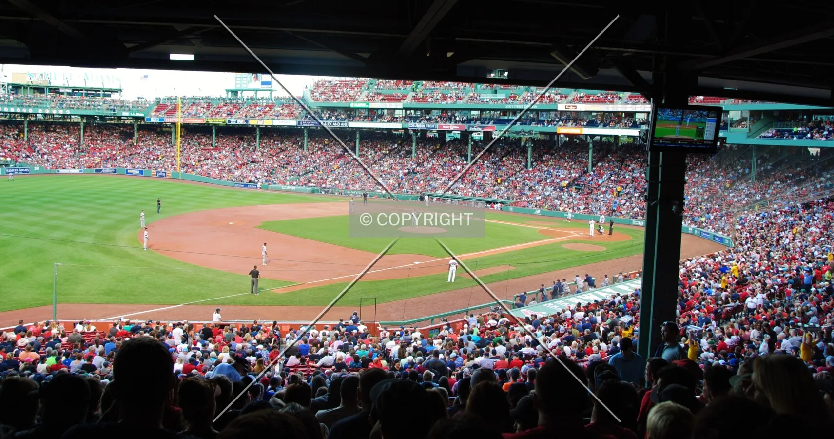 Infield view