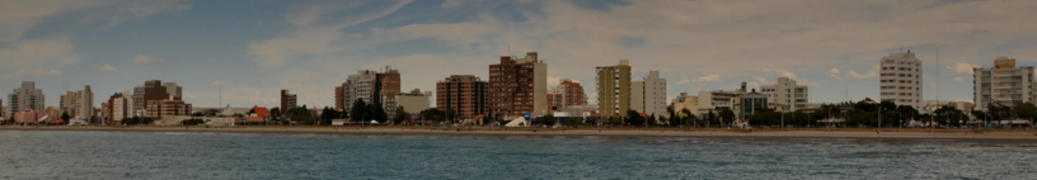 Panorama of Puerto Madryn