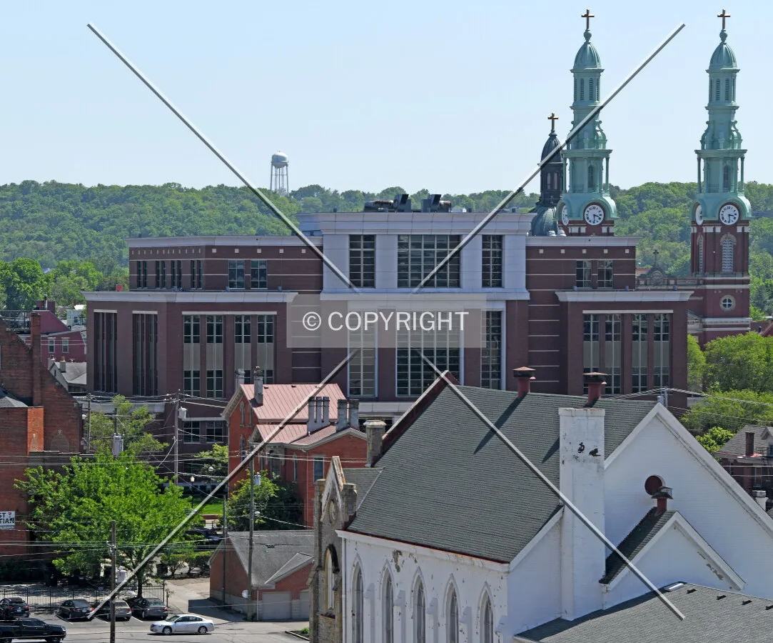 View from the northeast