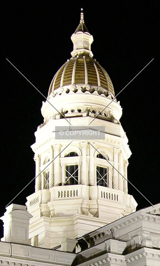 Detail of the rotunda from the southwest