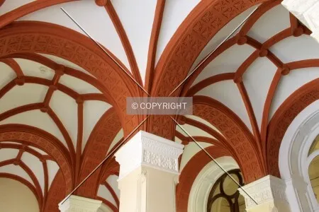 Vaulted ceiling