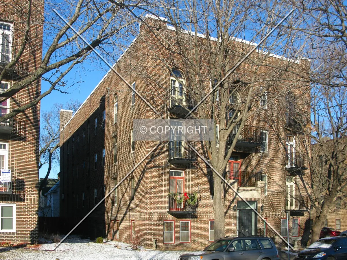 View to the northeast across Powderhorn Terrace