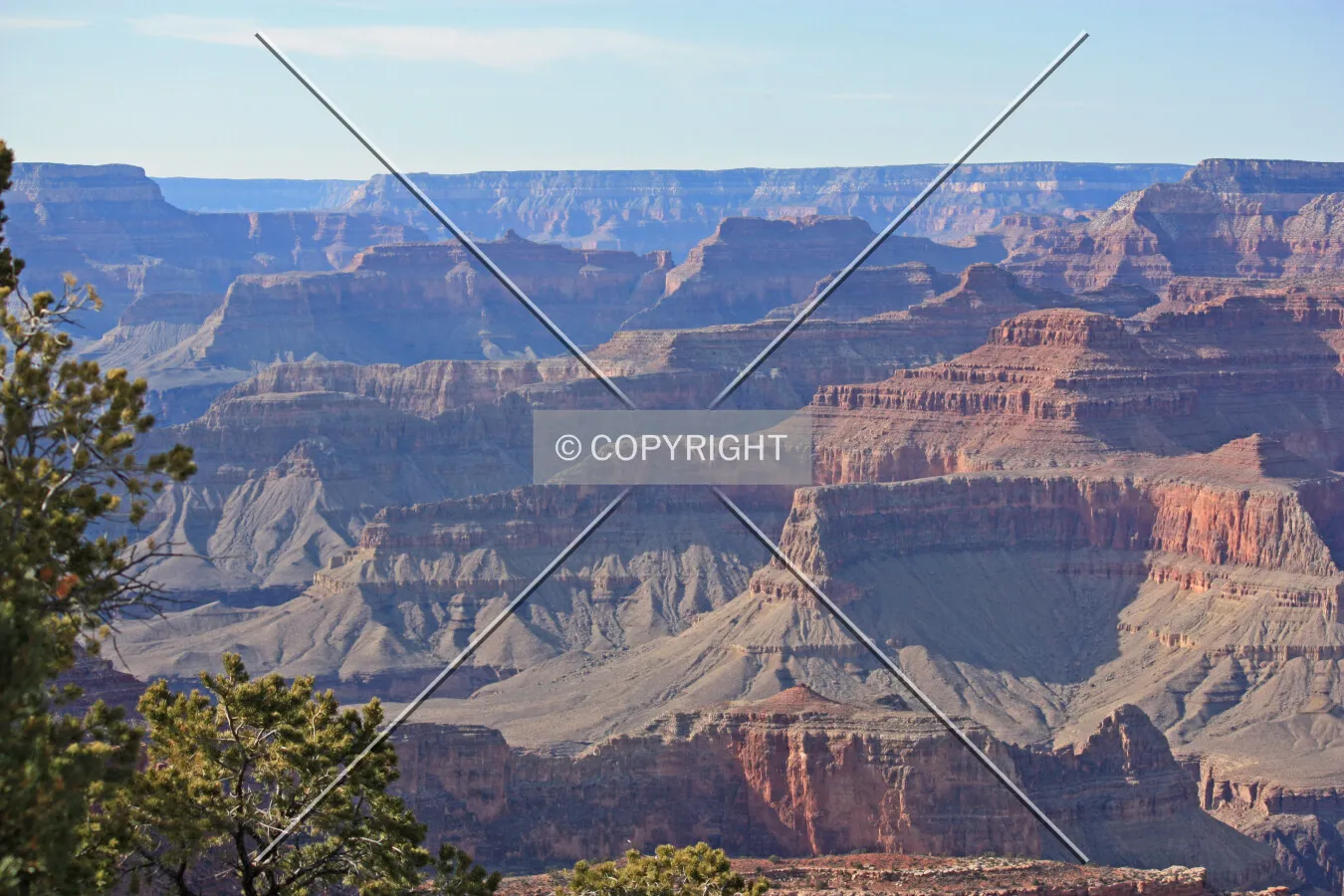 View across the Grand Canyon