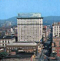 Vintage view from the southeast