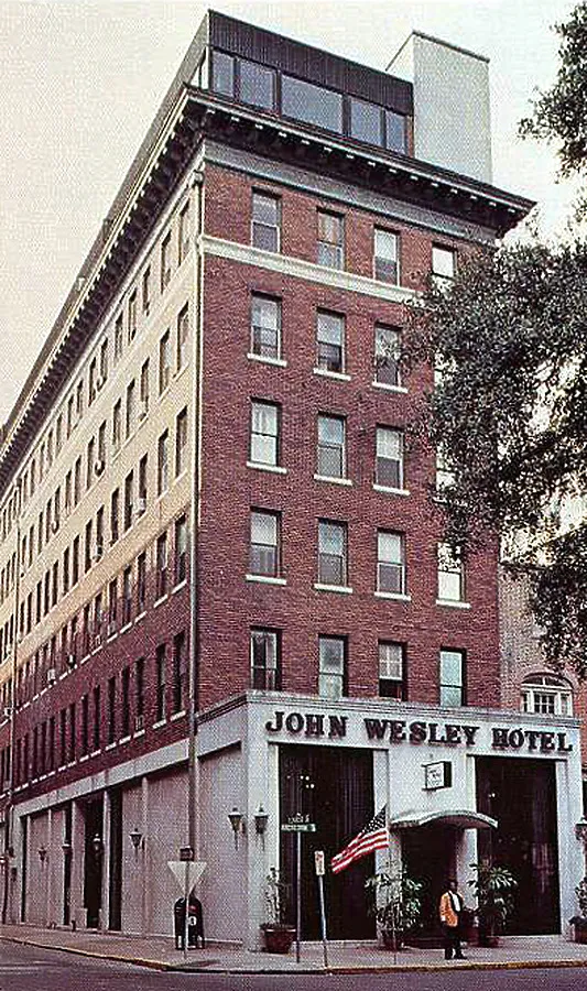 Vintage view from the southeast