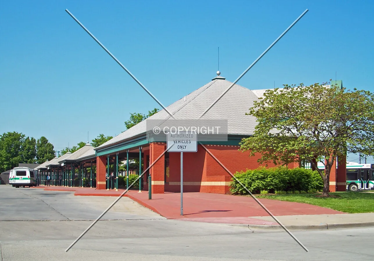 View from the east