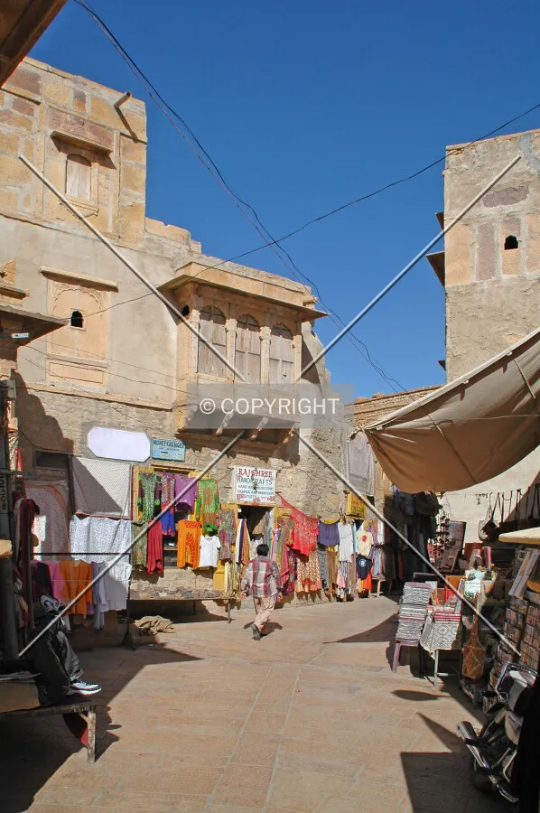 A typical laneway in the Old Town