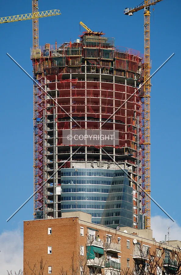 Top floors as seen from the south