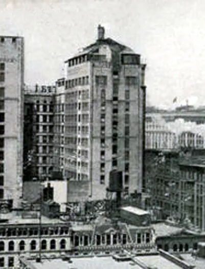 View from the southeast
