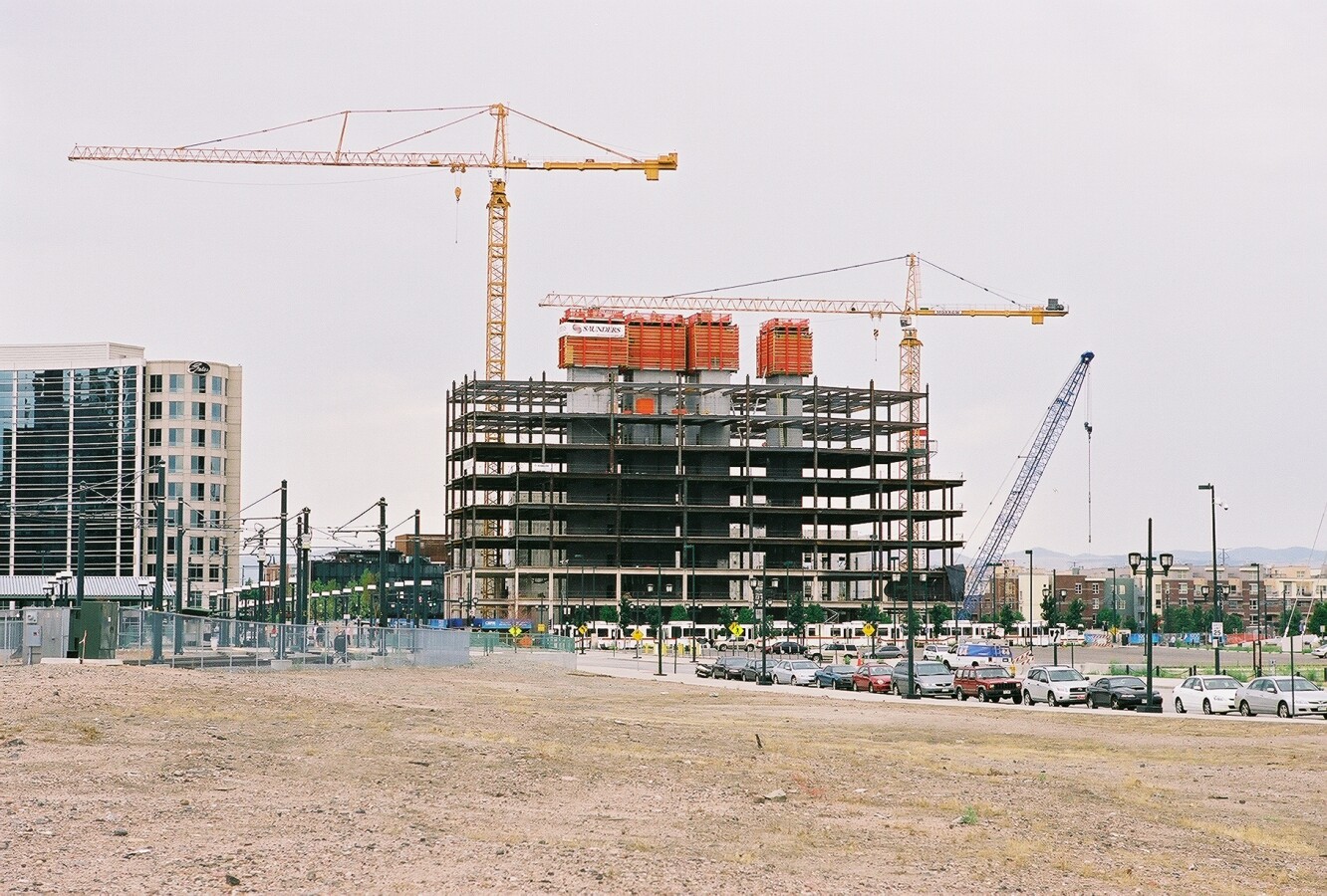 View from the northeast