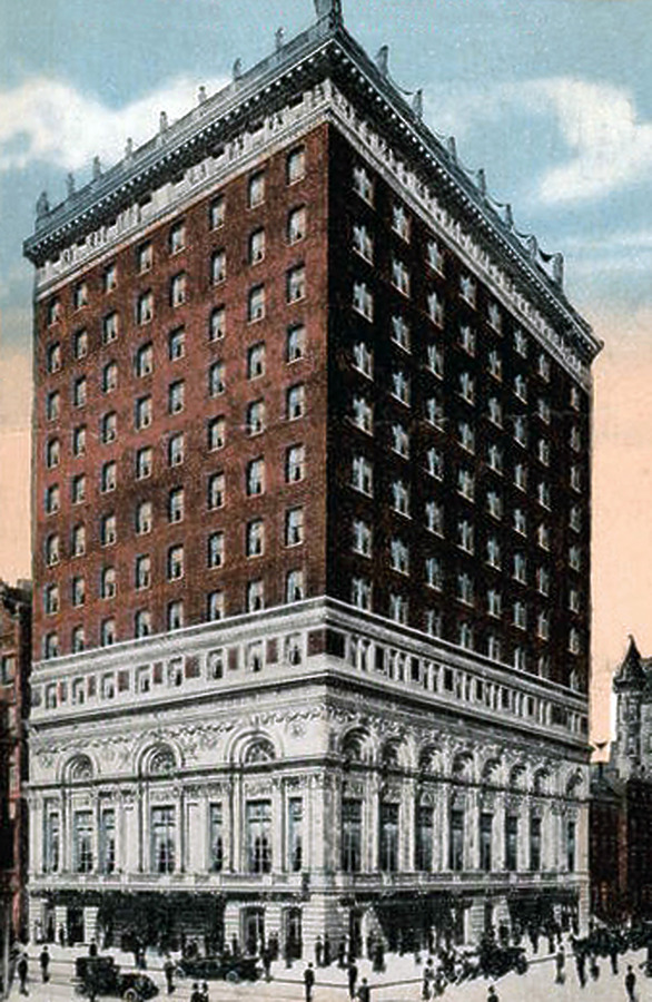 Vintage view from the northwest