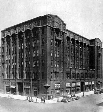 Vintage view from the southwest