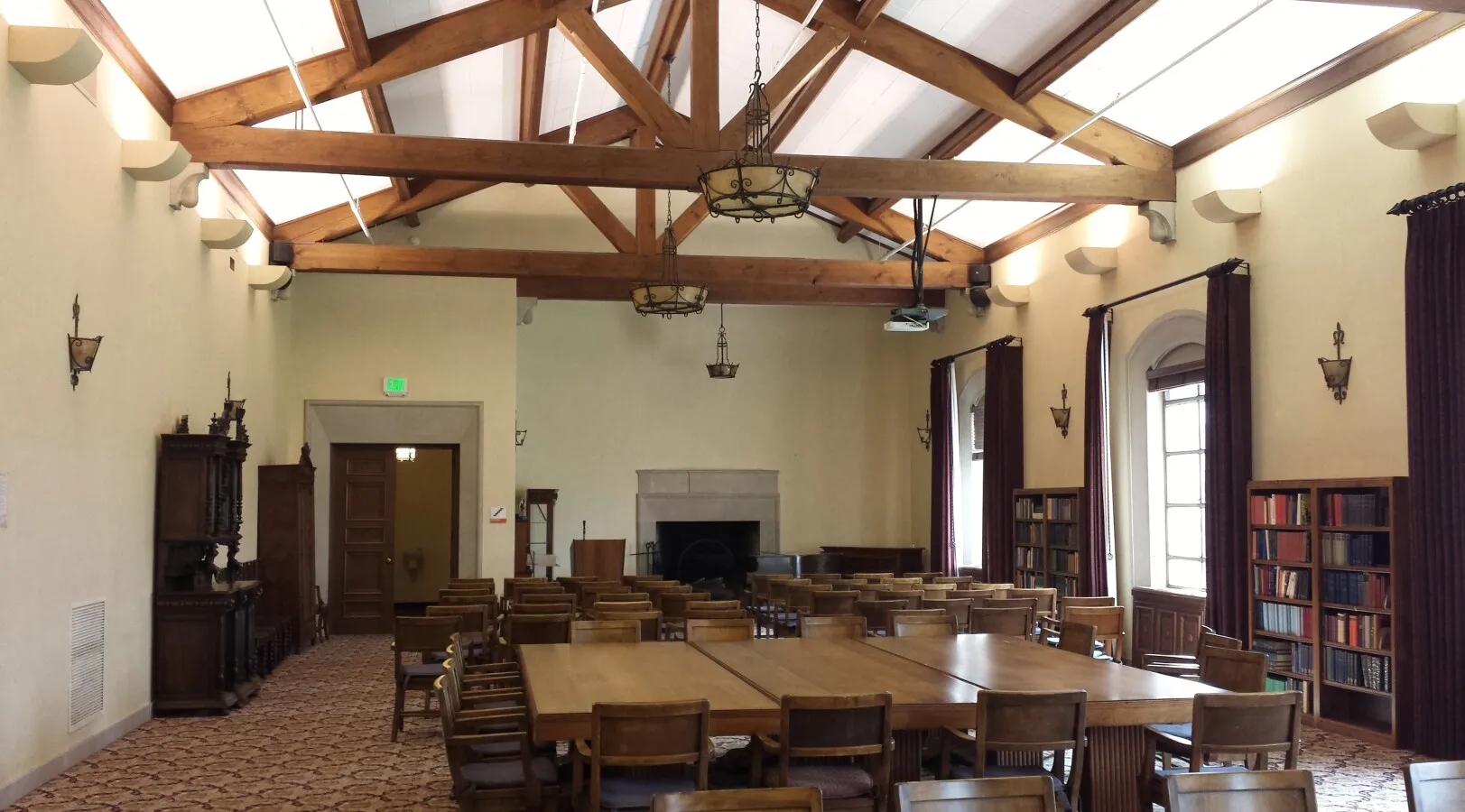 Meeting room on the upper level