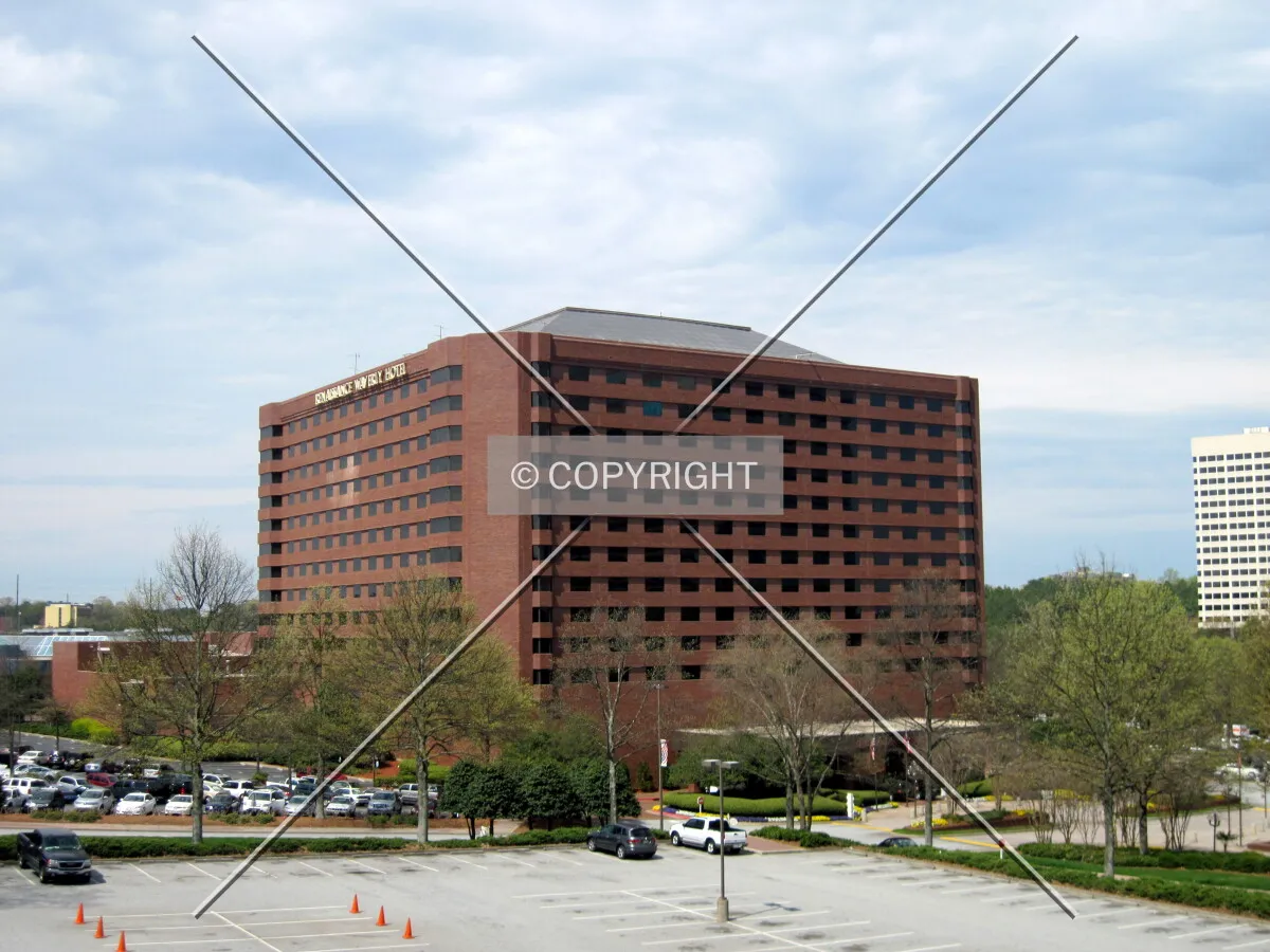 View from the southeast
