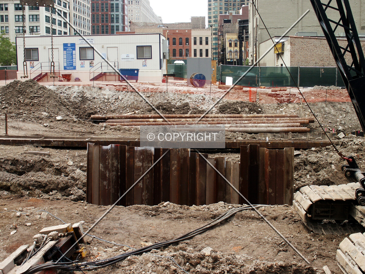 View from the east