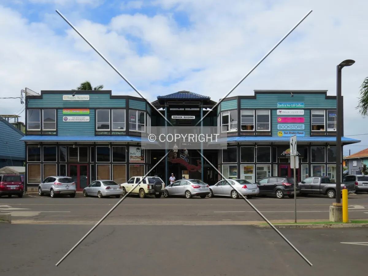 View to the north across Kukui Street